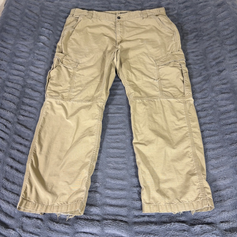 Carhartt Force Relaxed Fit Ripstop Cargo Work Pants BN4200-M 40x28 Distressed